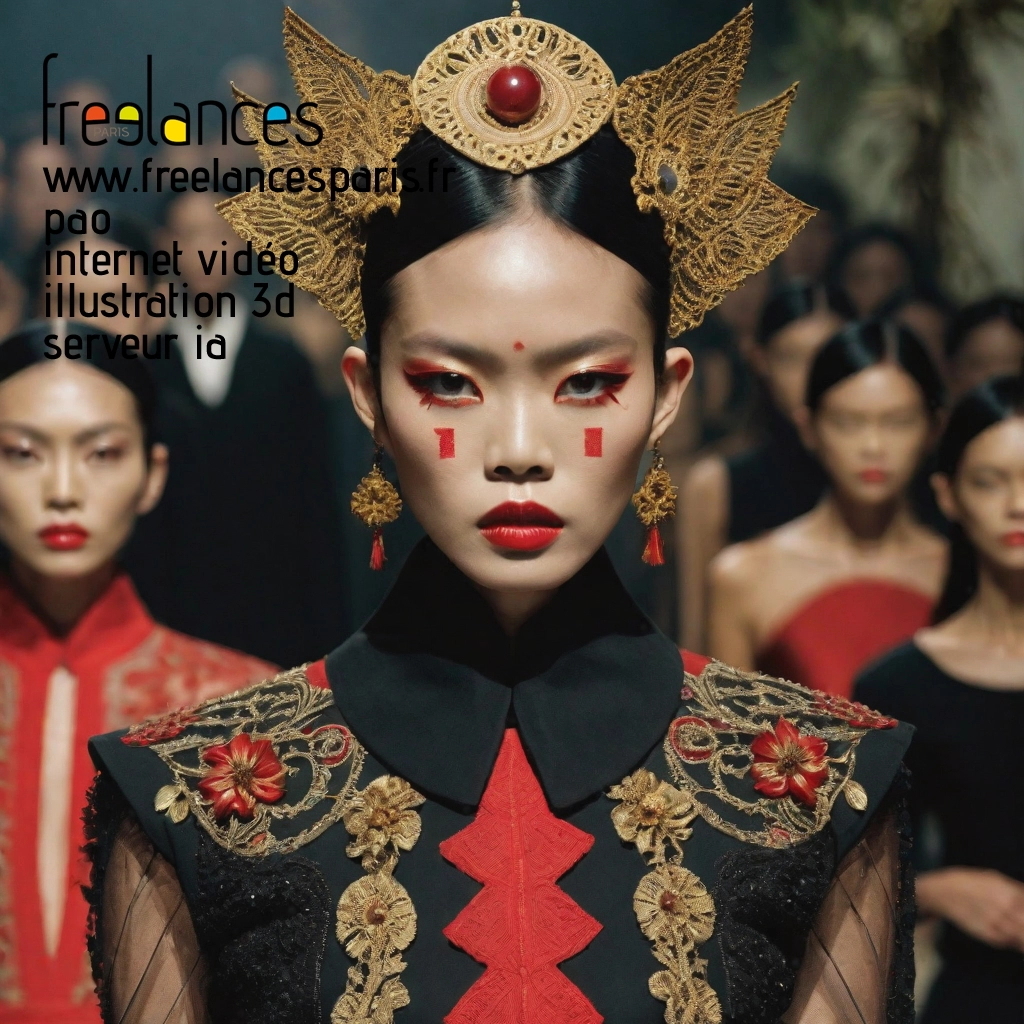 Pao mise en page internet vidéo illustration 3d serveur IA générative AI freelance paris studio de création magazines ldd4p3y0